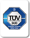 Produits certifiés TÜV.